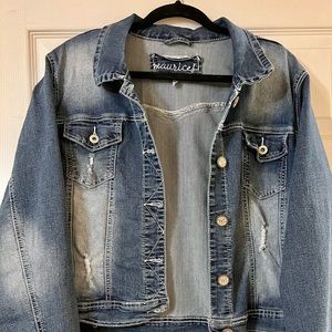 Maurice’s cropped denim jacket